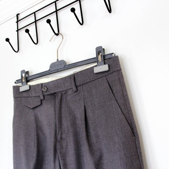 BNWT AW24 RPL ROBERTOPLUXURY DRESS PANTS GREY 32 - Picture 3 of 8